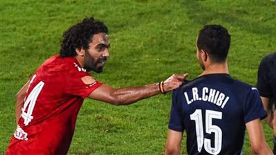 الجبلاية يعاقب الشيبي ويقرر إيقافه 6 مباريات بسبب حسين الشحات