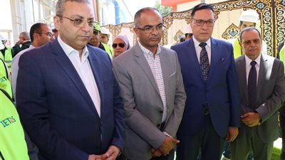 نائبا وزير الإسكان ومحافظ الغربية يتفقدان محطة معالجة كفر الساحل الجاري تنفيذها .. صور