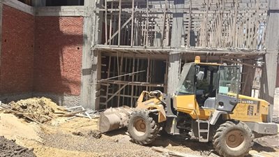 استمرار إزالة التعديات ومخالفات البناء بسيدى سالم
