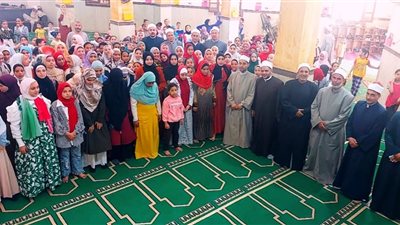 إقبال كبير للأطفال على لقآء الجمعة بمساجد بني سويف