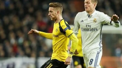 اتفرج ببلاش على لقاء ريال مدريد و بوروسيا دورتموند.. بث مباشر