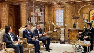 سفير تركيا في القاهرة يلتقي بقداسة البابا تواضروس الثاني