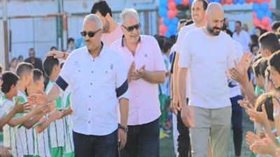الصبروط يشهد افتتاح أكاديمية كرة القدم بمركز شباب جمجمرة