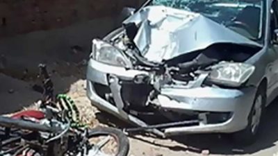 مصرع مواطن في تصادم ملاكي بموتوسيكل بطريق العلمين الدولي بالبحيرة