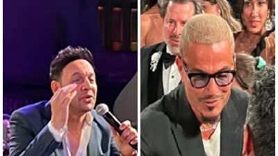 عمرو دياب ومصطفى قمر يشعلان حفل زفاف جميلة عوض بأغانيهما المميزة
