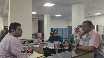 رئيس مدينةأشمون يتابع تلقي طلبات المواطنين للتصالح بشما