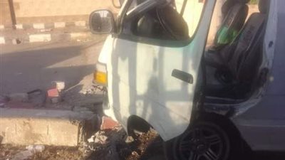 بسبب تعطل الفرامل اصابة 7 بالمنيا