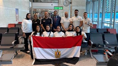 بعثة الكونغ فو تغادر إلى روسيا للمشاركة في دورة ألعاب البريكس