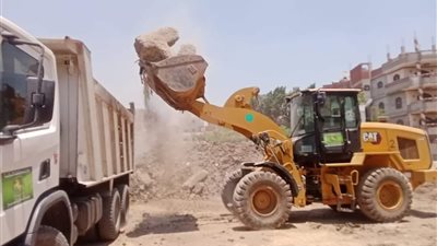 رفع 19800 طن قمامة ومخلفات مبان من مراكز ومدن الشرقية