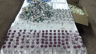 ضبط كميات كبيرة من الأدوية البيطرية المغشوشة والمقلدة بالجيزة