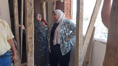 حى وسط يمنع كارثة بطريق المحمودية بمحرم بك بالاسكندرية