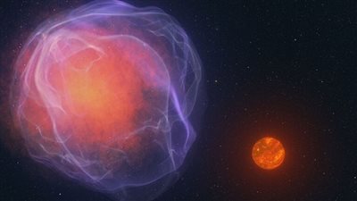 علماء يرصدون نجما هاربا يحاول الفرار من مجرتنا درب التبانة