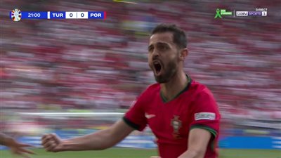 شاهد .. برناردو سيلفا يفتتح التسجيل لمنتخب البرتغال