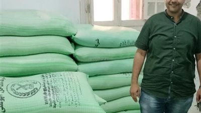 ضبط 5 أطنان دقيق بلدي مدعم بأحد المخازن بالعلمين