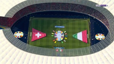 سويسرا ضد إيطاليا .. التعادل السلبي قائما بعد مرور 30 دقيقة