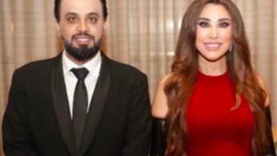 أول ظهور لـ نجوى كرم برفقة زوجها رجل الاعمال