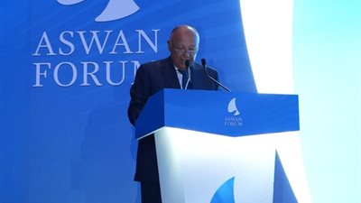 شكري يفتتح فعاليات منتدى أسوان للسلام والتنمية المستدامين