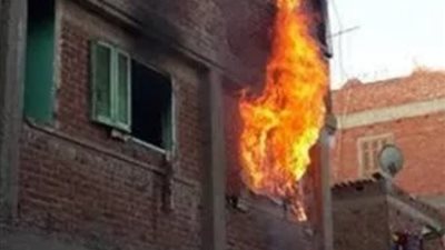 إصابة 3 من أسرة واحدة فى حريق داخل منزلهم بطهطا