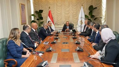 وزيرالخارجية والهجرةوشئون المصريين بالخارج يجتمع مع قيادات قطاع الهجرة