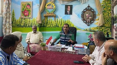 تفاصيل لقاء مدير تعليم الخانكة بمديري المراحل