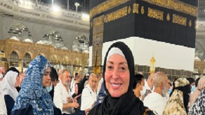 نرمين الفقي تؤدي مناسك العمرة: كنت نوياها من قلبي
