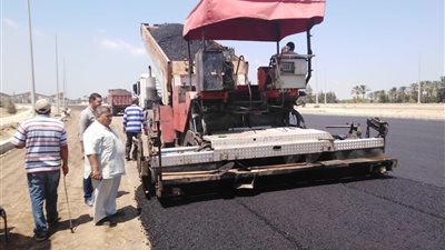رئيس جهاز مدينة دمياط : رفع كفاءة وتطوير المدخل الغربي بالمدينة