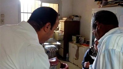 حملة تفتيشية علي الوحدات الخدمية بمركز الفتح بأسيوط