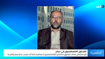 قيادي بـ حماس: تصريحات وزير العمل اللبناني تُصعّب حل أزمة اللاجئين الفلسطينيين