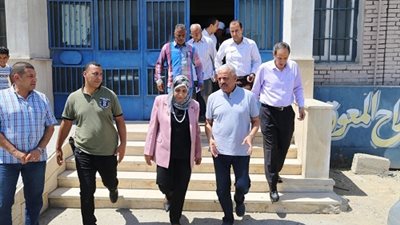 صقر يقرر حل مشكلة المياه الجوفية المزمنة بمبني التأهيل الاجتماعي الشامل