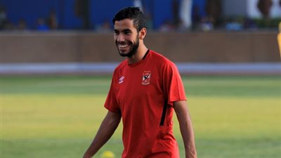 ناصر ماهر يتعافى من الإصابة.. ويشارك في مران الأهلي