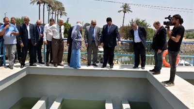 القليوبية تفتتح محطتي مياه شرب تفعيلاً لمبادرة حياة كريمة