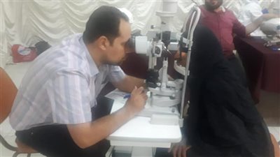 الكشف على ألف مواطن فى مبادرة نور حياة بتلا المنوفية..... صـــــــــور