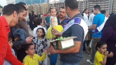مستقبل وطن بكفرالشيخ يوزع الهدايا والحلوى على الأطفال احتفالا بعيد الاضحى المبارك