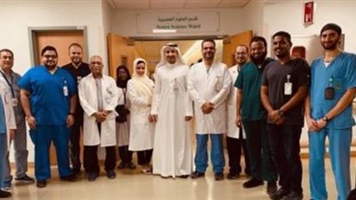 حاجة مصرية تستعيد بصرها بعد استئصال ورم بالدماغ في مدينه الملك عبد الله الطبية