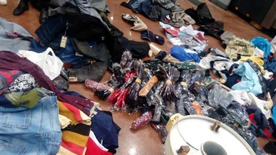 جمارك بورسعيد تضبط محاولات تهريب كمية كبيرة من الملابس الجاهزة وأحذية وأجهزة كهربائية
