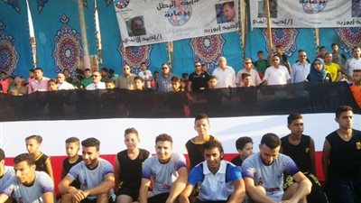 انطلاق دورى مستقبل وطن لكرة القدم فى ميت غمر بحضور قيادات الحزب.. بالصور