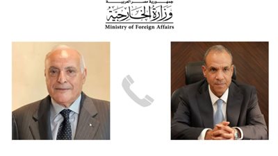 وزير الخارجية يتلقى اتصالاً هاتفياً من نظيره الجزائري