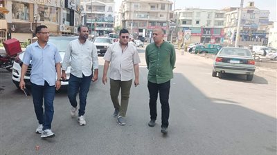 جولة تفقدية لرئيس جهاز تنمية العبور لتحسين خدمات البنية التحتية
