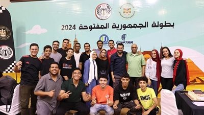 مشاركة ١١٠٠ لاعب ببطولات الجمهورية للشطرنج