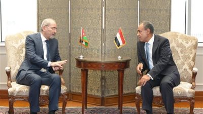 جلسة مباحثات مشتركة بين وزيري خارجية مصر والأردن بالعاصمة الإدارية