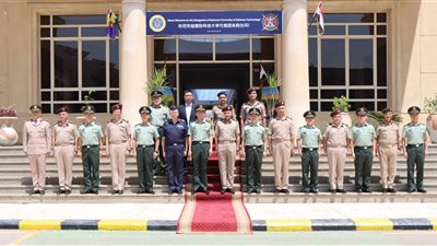 الكلية الفنية العسكرية تستقبل نائب رئيس جامعة تكنولوجيا الدفاع الصينية