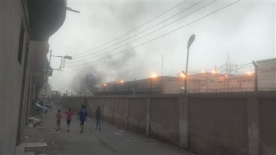 السيطرة علي حريق بمحطة محولات كهرباء قولنجيل بالمنصورة