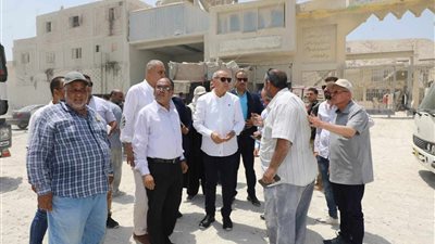 محافظ القاهرة يتفقد شق الثعبان للوقوف على إجراءات تطوير المنطقة