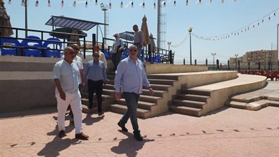 الشباب والرياضة تتابع الإنشاءات بمركز العبور للتنمية الشبابية