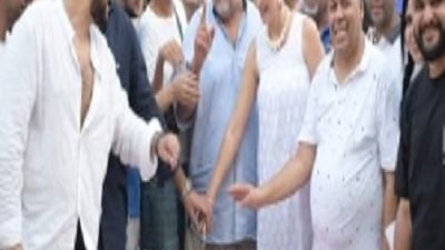 خالد الصاوي ونسرين طافش فى 