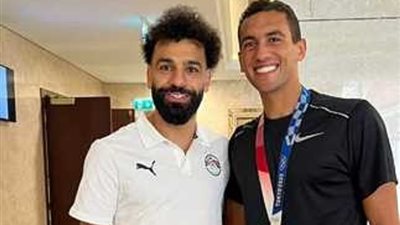 البطل الأولمبي أحمد الجندي : محمد صلاح نموذجًا يحتذى به