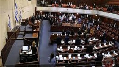 المعارضة الإسرائيلية تضع مشروع قانون لحل الكنيست على جدول أعمالها