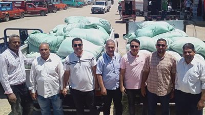 ضبط 4 أطنان دقيق مدعم قبل بيعها بالسوق السوداء بأهناسيا