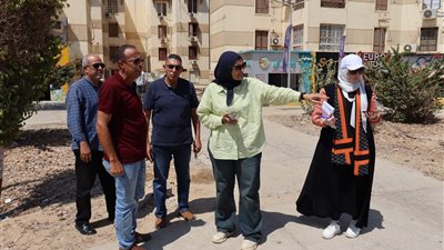رئيس جهاز مدينة الشيخ زايد يطلق حملة شاملة لتحسين المظهر العام