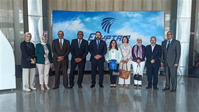 توقيع بروتوكول بين أكاديمية مصرللطيران للتدريب وجامعة حلوان